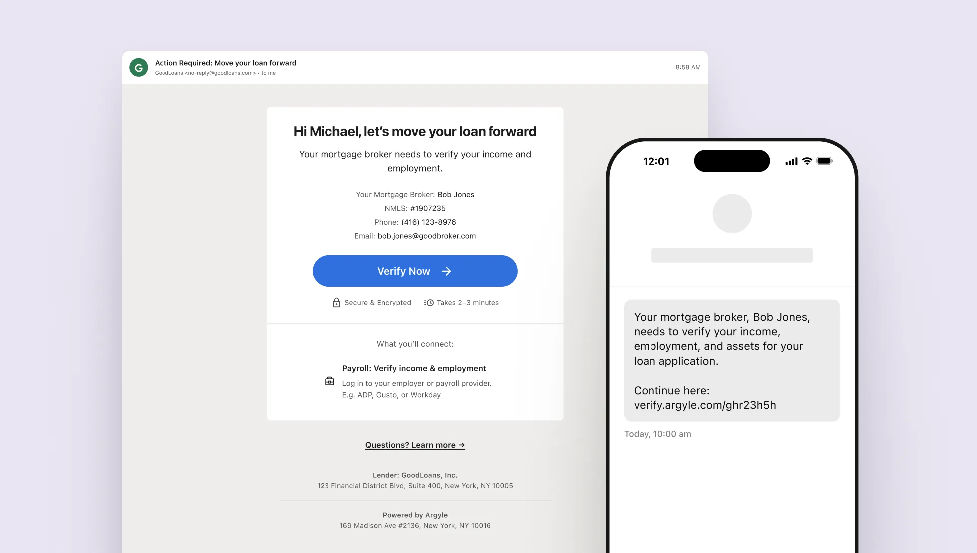 Broker-branded invites for wholesale mortgage